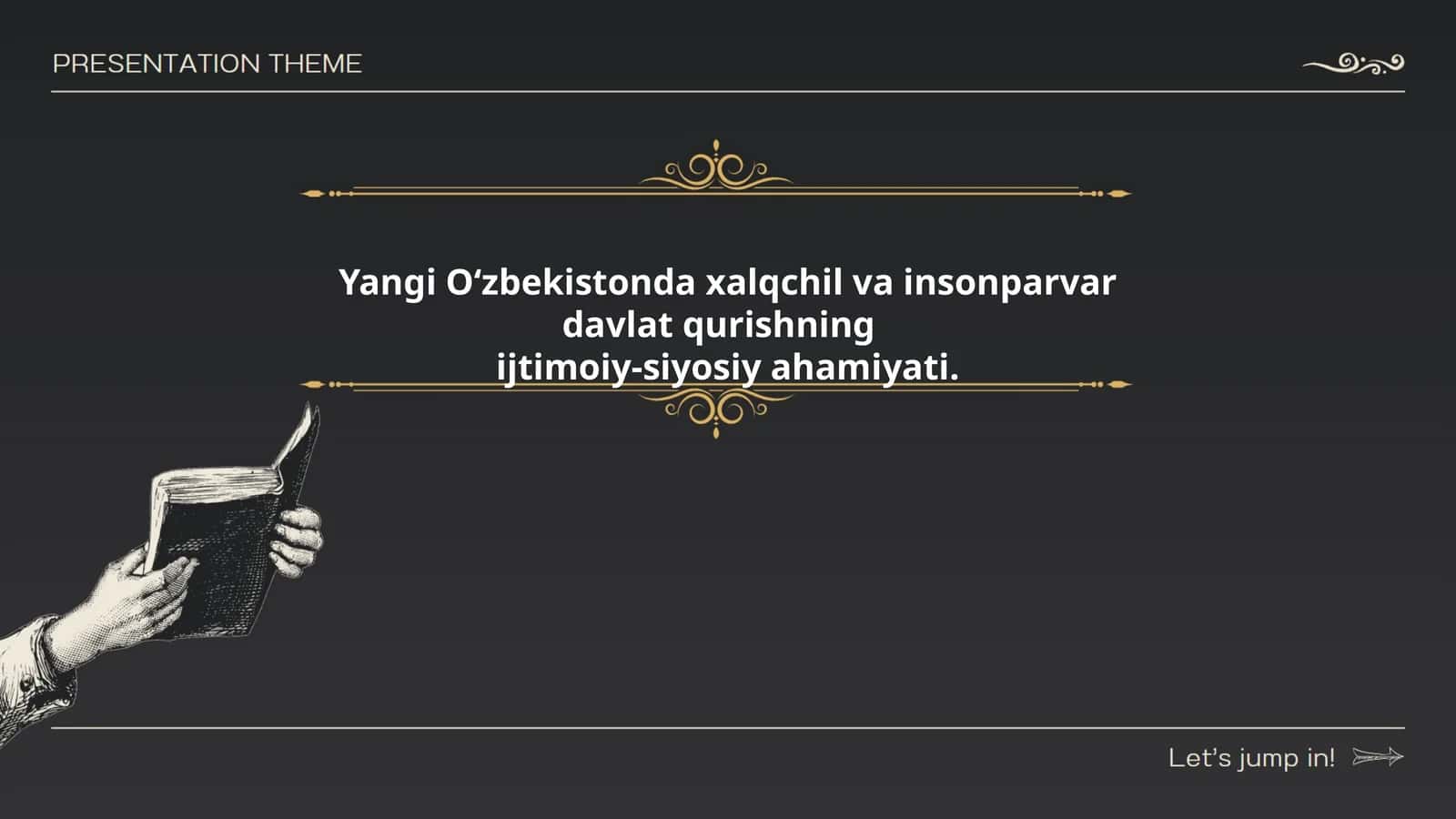 Yangi O‘zbekistonda xalqchil va insonparvar davlat qurishning ijtimoiy-siyosiy ahamiyati 1