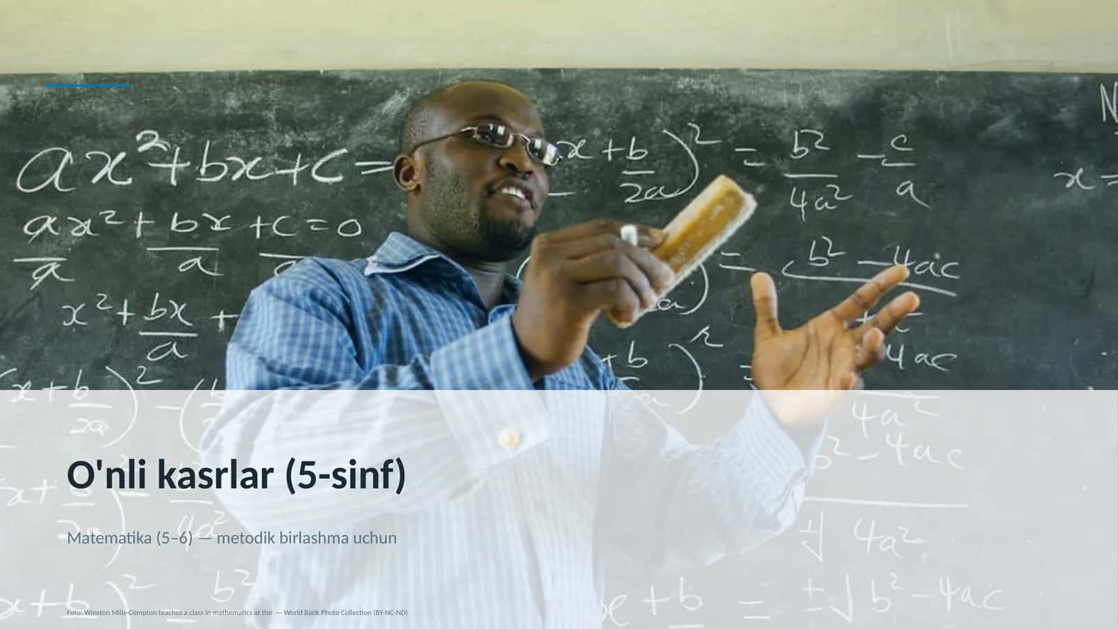 O'nli kasrlar (5-sinf) 1