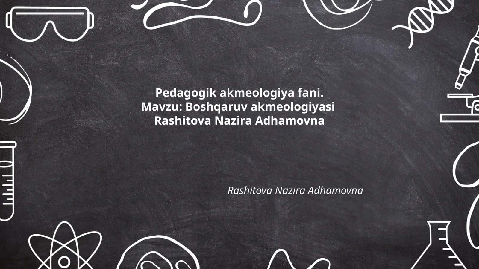 Pedagogik akmeologiya fani 1