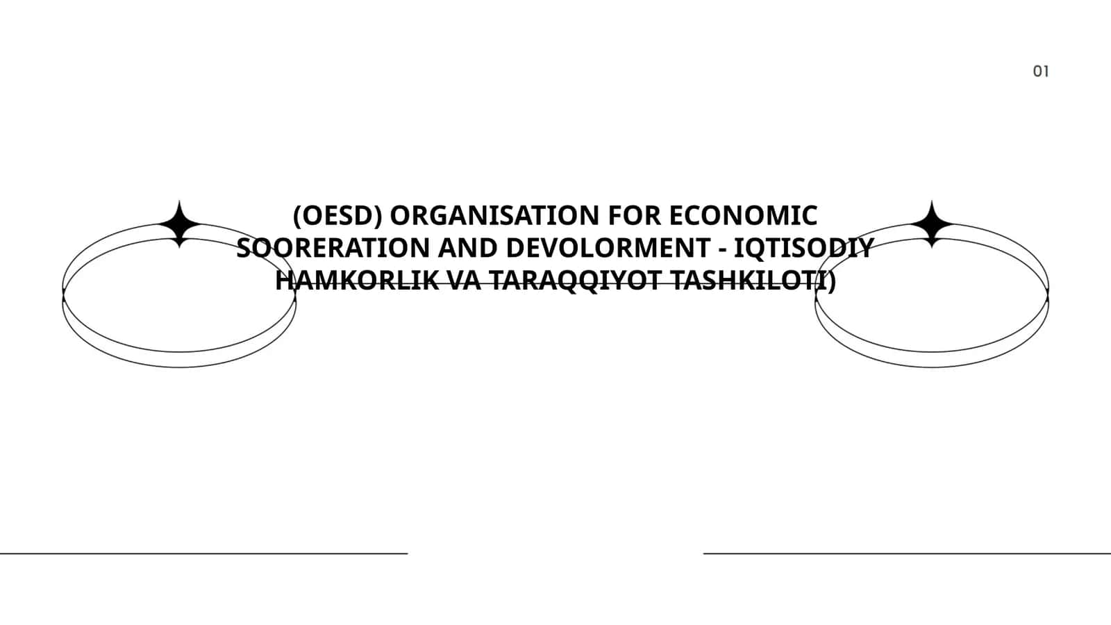 OESD tadqiqotlari va hisobotlari 1