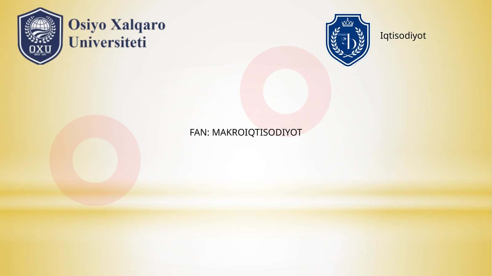 MАKRОIQTISОDIYOT 1
