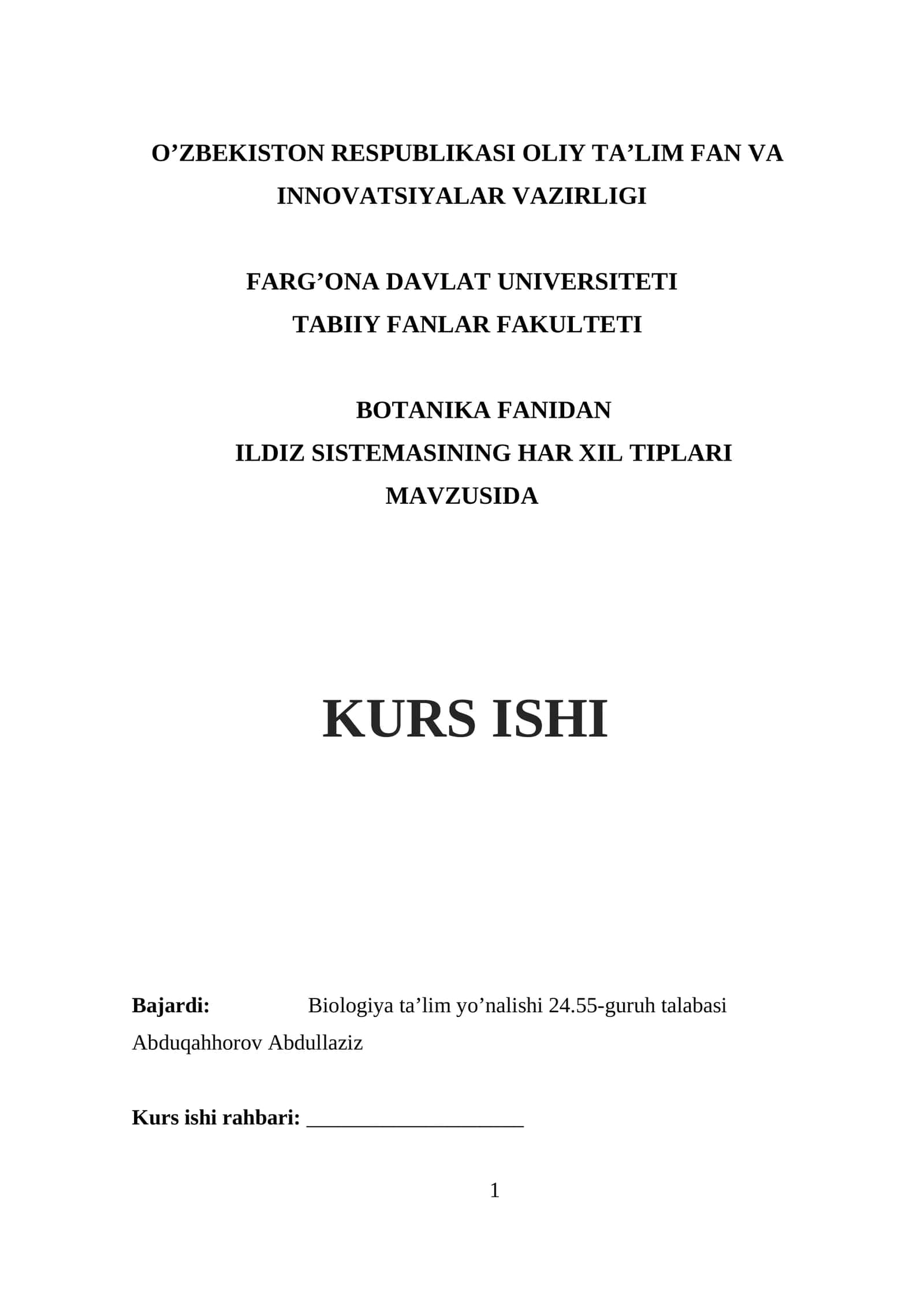 ildiz sistemasining har xil tiplari 1