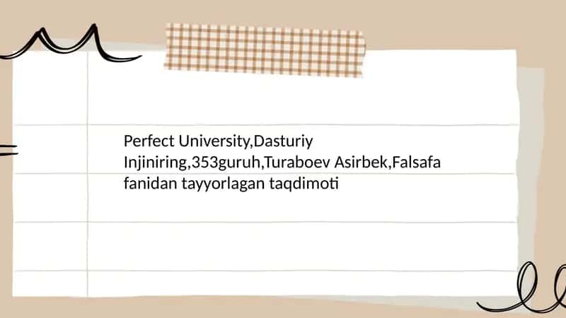 Qadriyat tushunchasining manosi va uning umumiy tavsifi 1