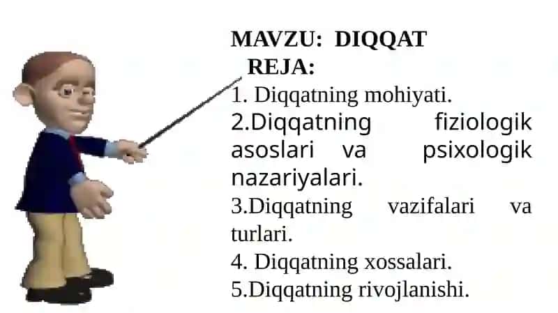 Diqqatning mohiyati 1