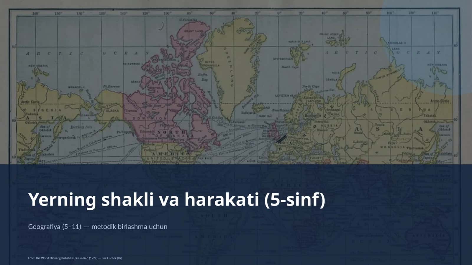 Yerning shakli va harakati (5-sinf) 1
