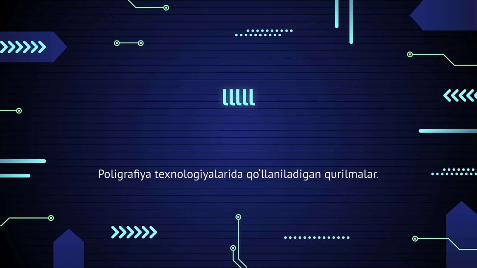 Poligrafiya texnologiyalarida qo‘llaniladigan qurilmalar 1