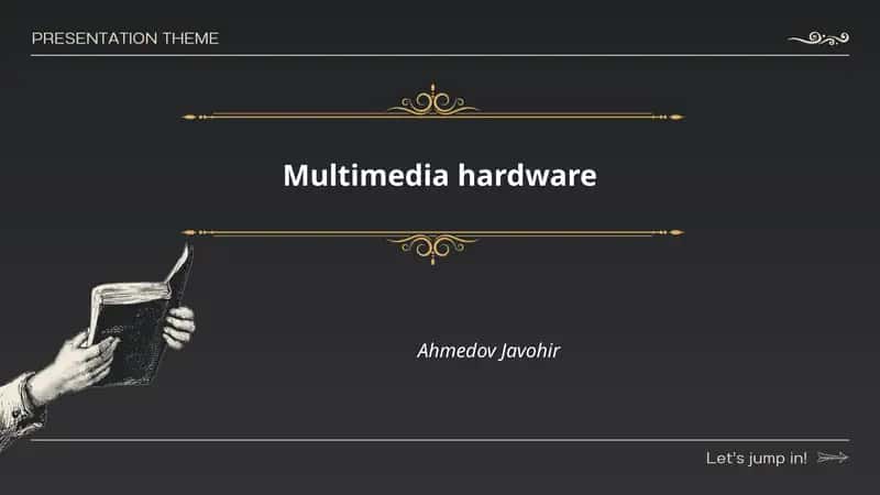 Multimedia hardware 1