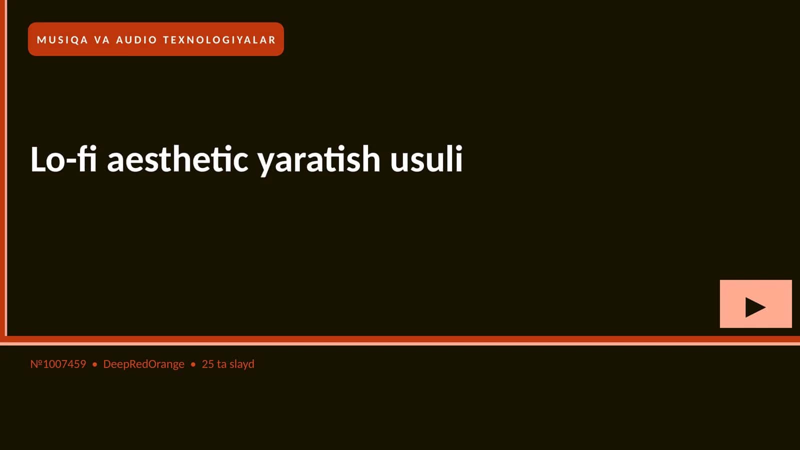 Lo-fi aesthetic yaratish usuli 1
