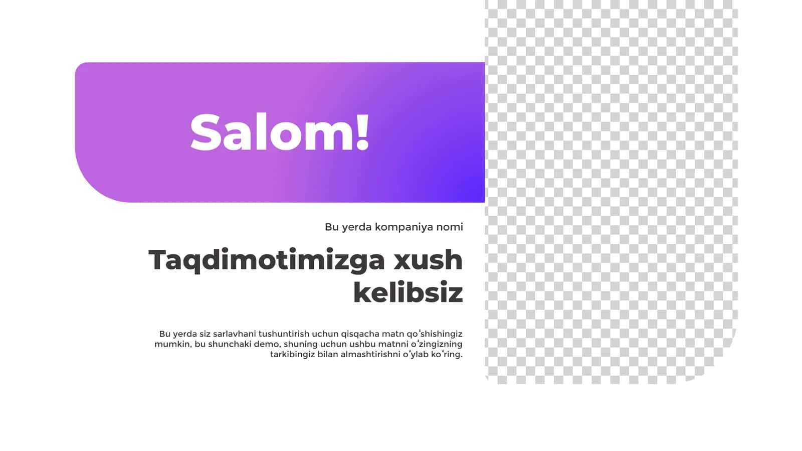 Zamonaviy Biznes Strategiyalari va Rejalashtirish Taqdimoti (14 Slayd) 1