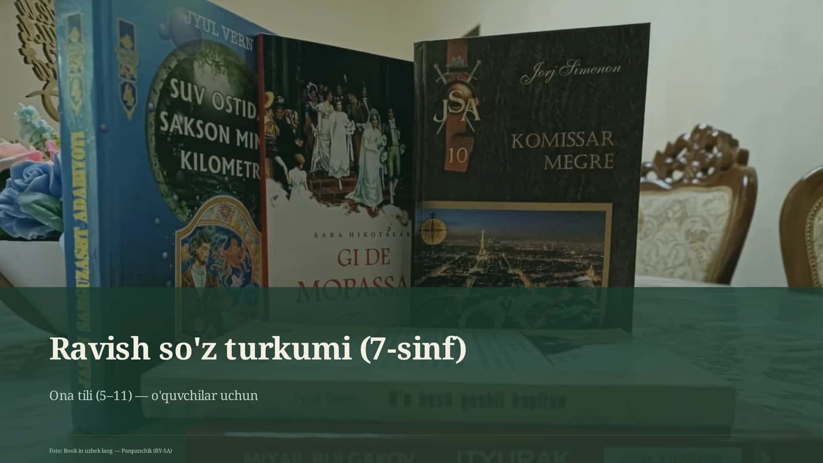 Ravish so'z turkumi (7-sinf) 1