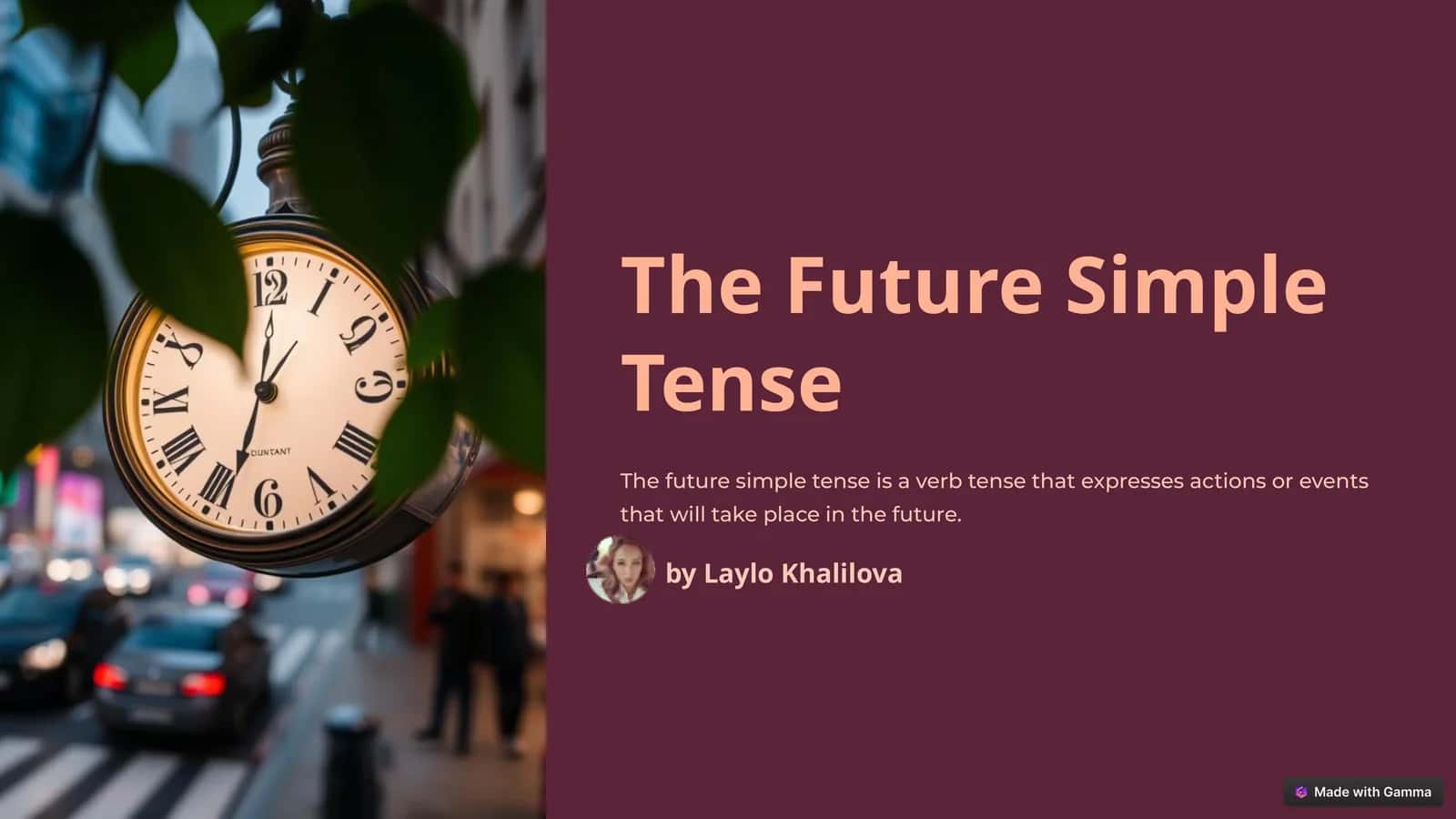 The Future Simple Tense 1