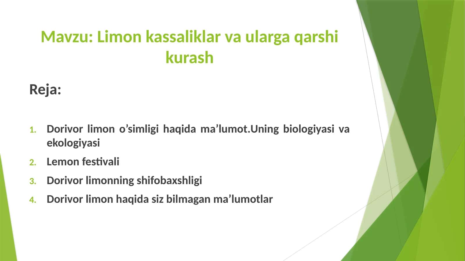 Limonkassaliklar va ularga qarshi kurash 1