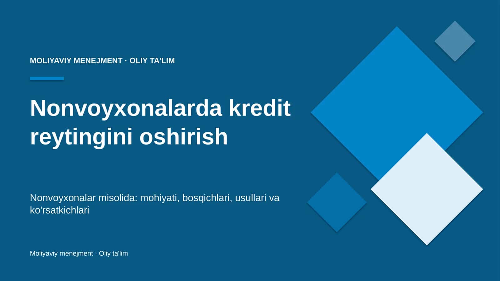 nonvoyxonalarda kredit reytingini oshirish 3242 1