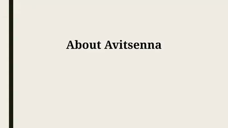 Avicenna 1
