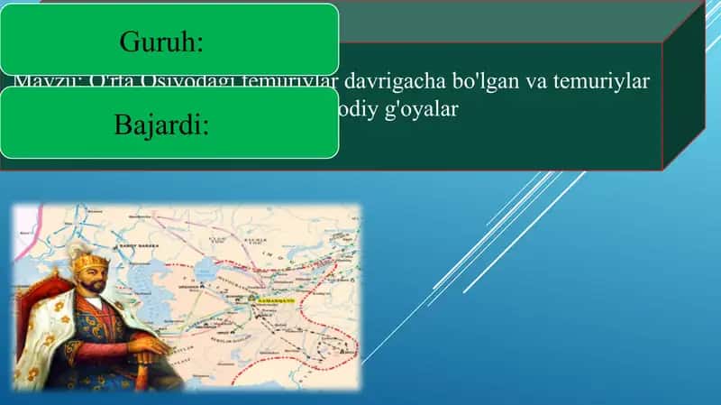 O'rta Osiyodagi temuriylar davrigacha bo'lgan va temuriylar davridagi iqtisodiy g'oyalar 1