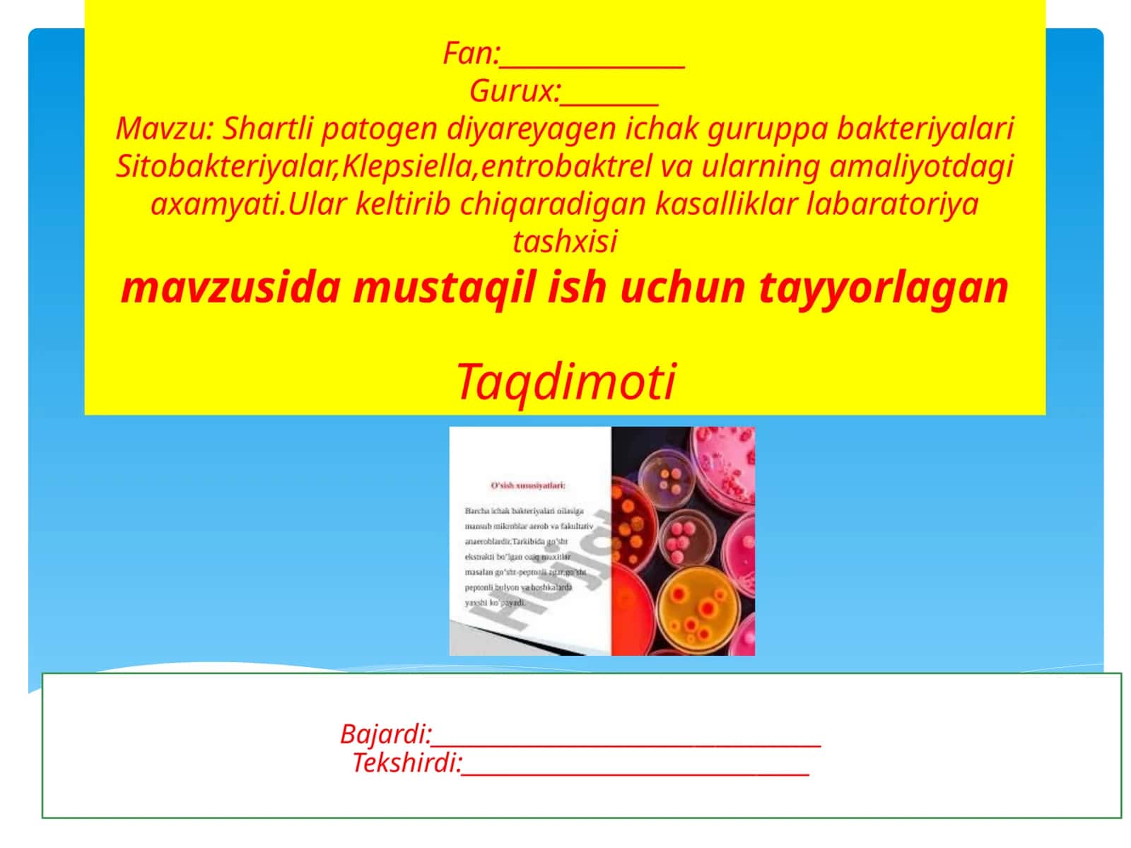 Shartlipatogendiyareyagenichakguruppabakteriyalari 1