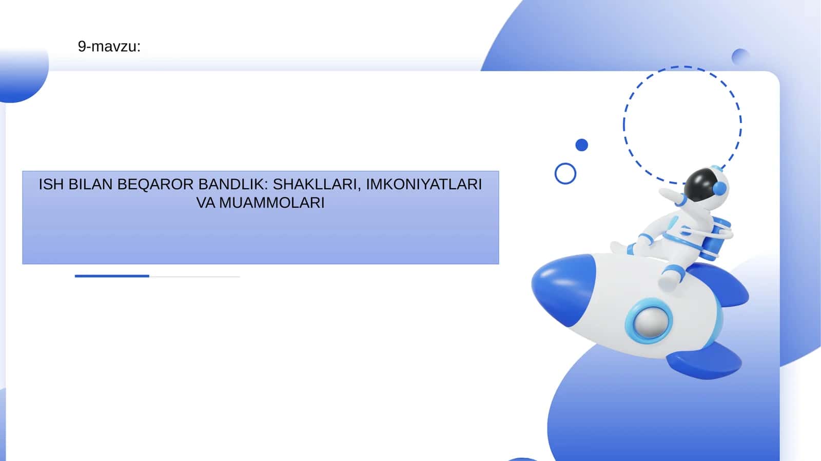 ISH BILAN BEQAROR BANDLIK: SHAKLLARI, IMKONIYATLARI VA MUAMMOLARI 1