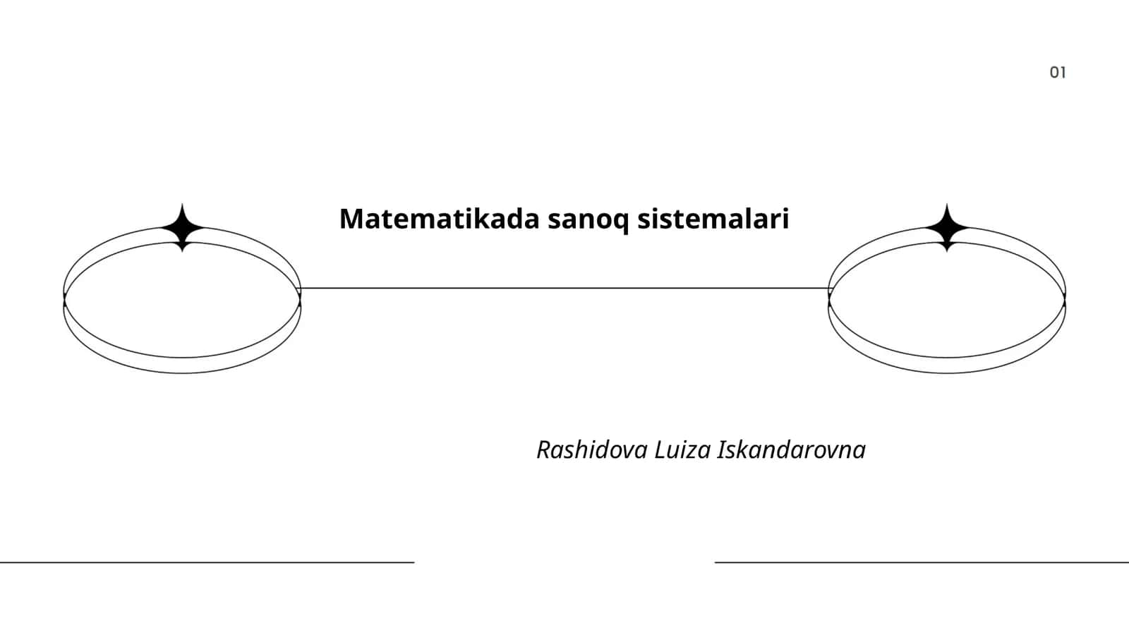 Matematikada sanoq sistemalari 1