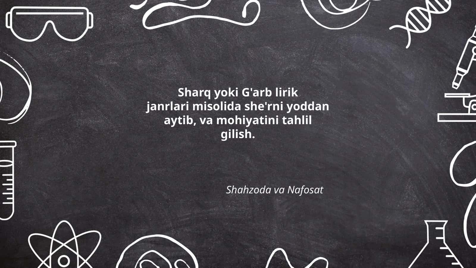 Sharq yoki G'arb lirik 1