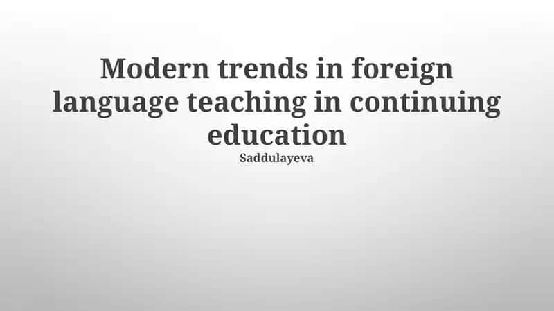 Multilingualizm va ko'p tilli ta'lim 1