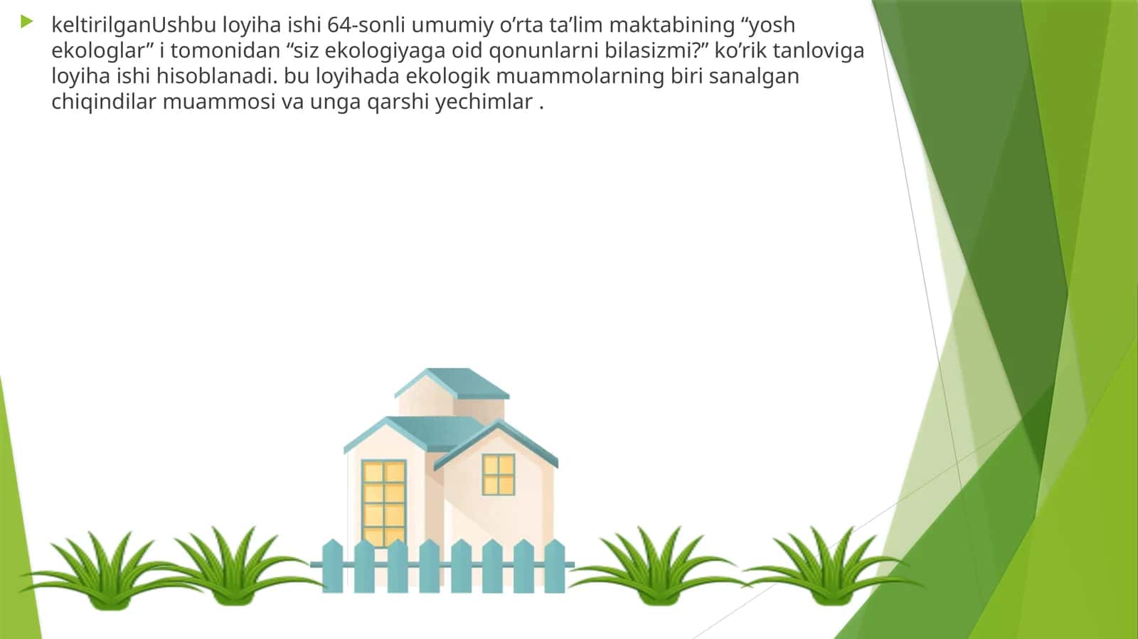 Siz Ekologiyaga Oid Qonunlarni Bilasizmi? 1