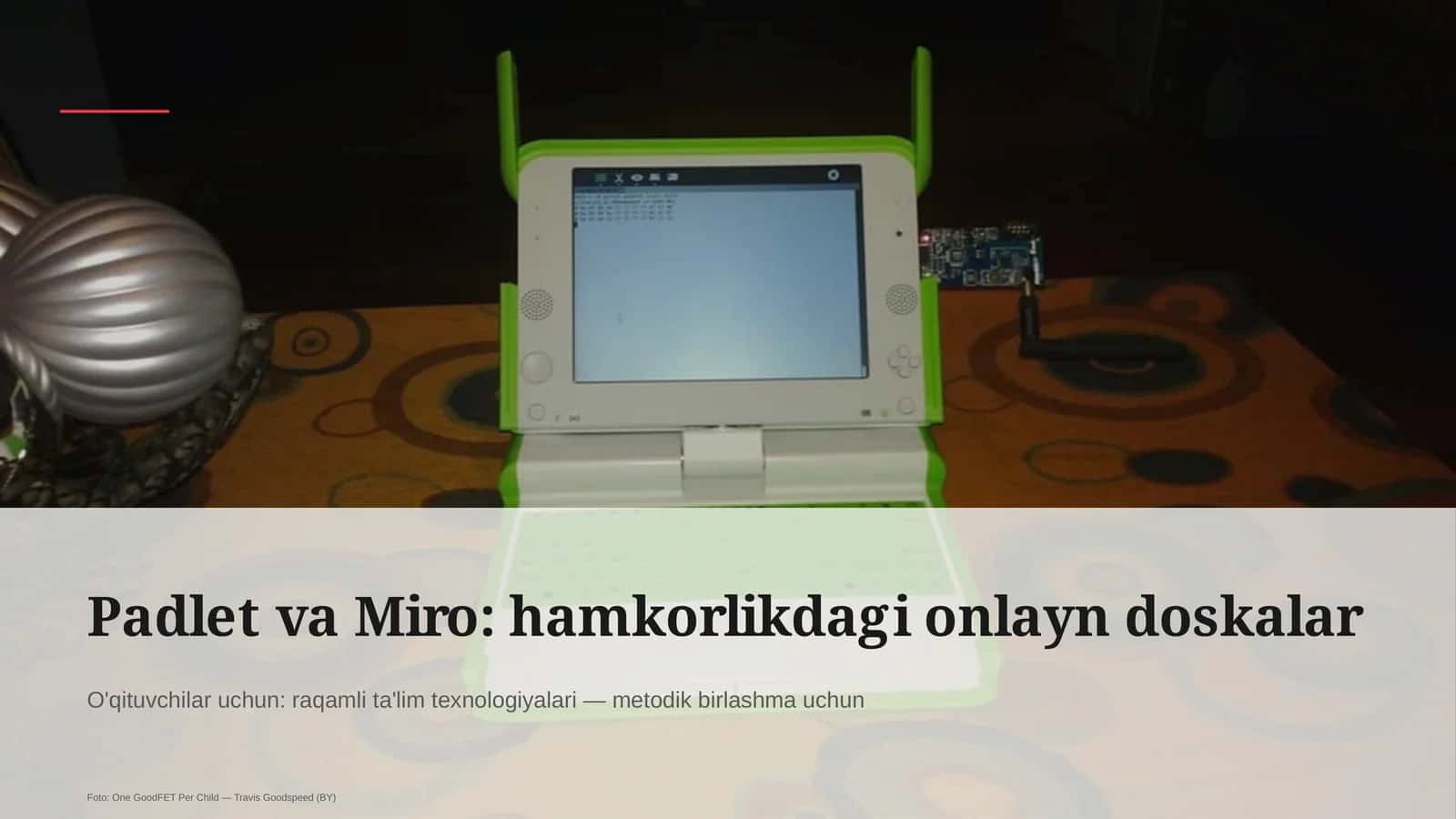 Padlet va Miro: hamkorlikdagi onlayn doskalar 1
