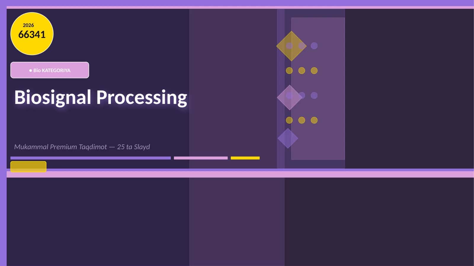 Biosignal Processing 1
