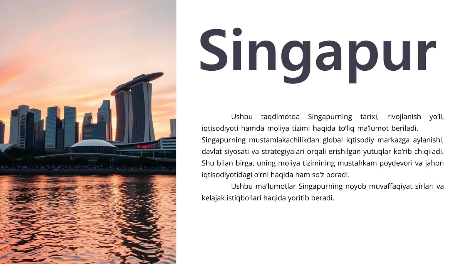 Singapur 1