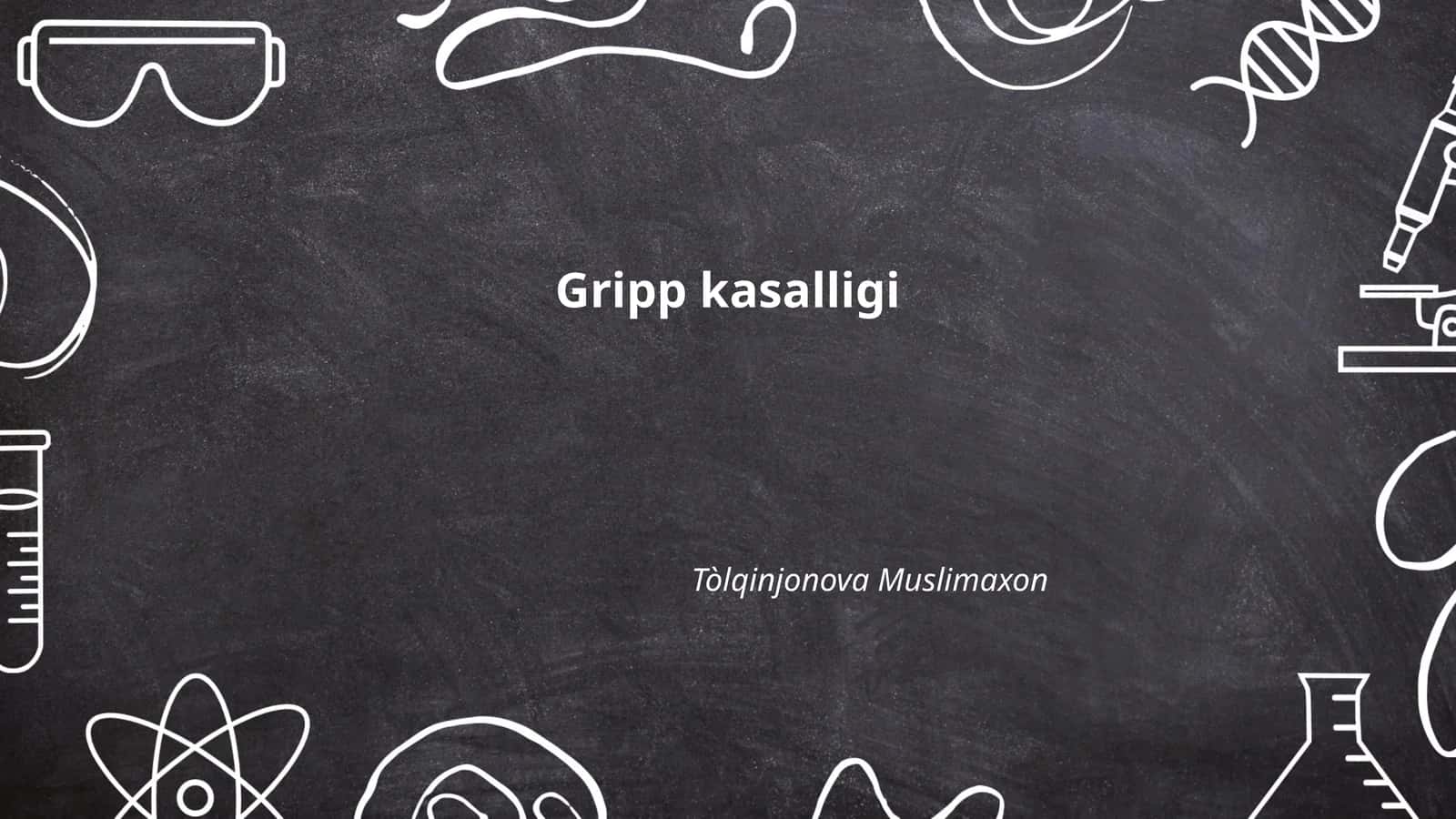 Gripp kasalligi 1