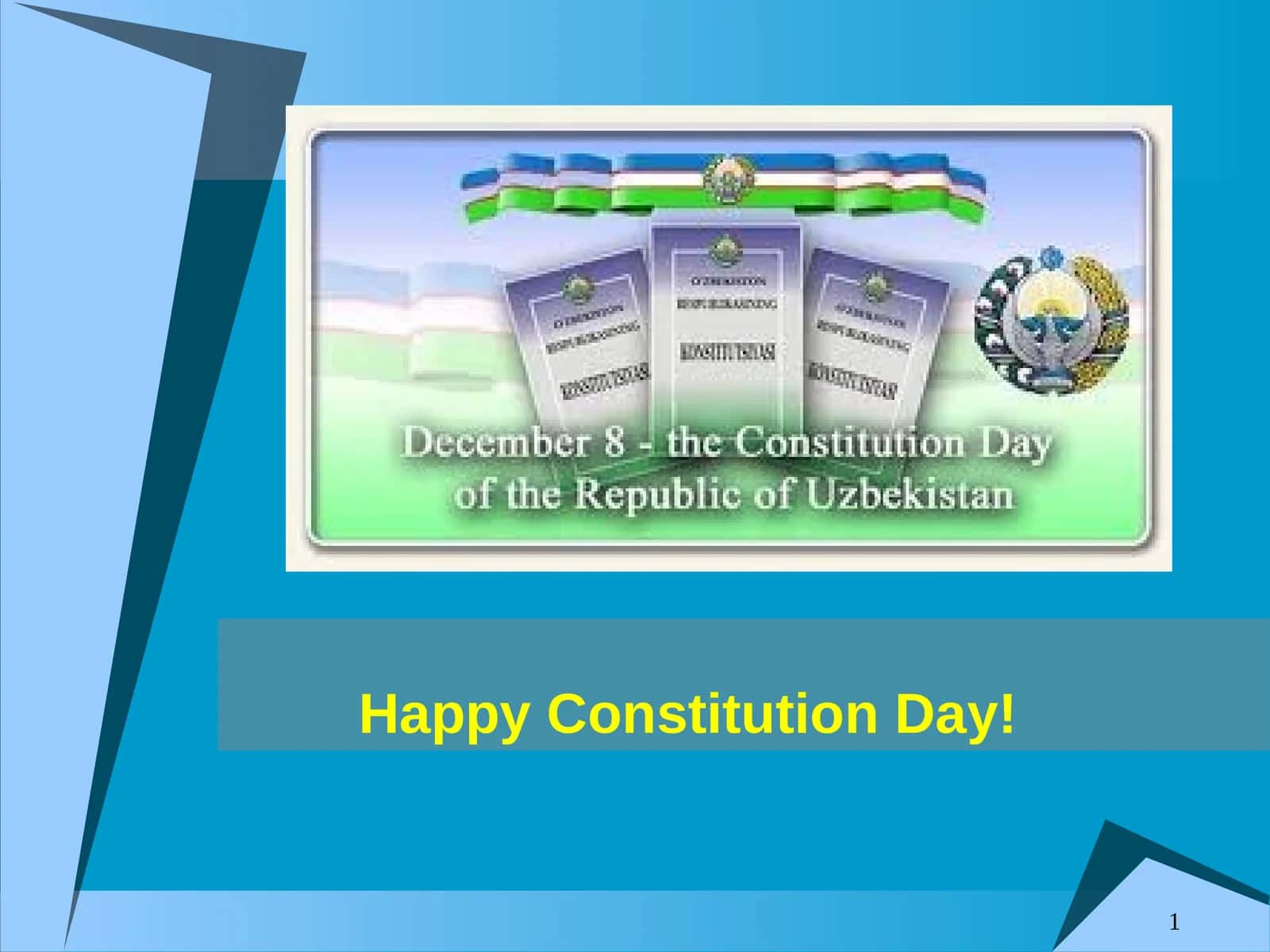 Constitution of Uzbekistan 1