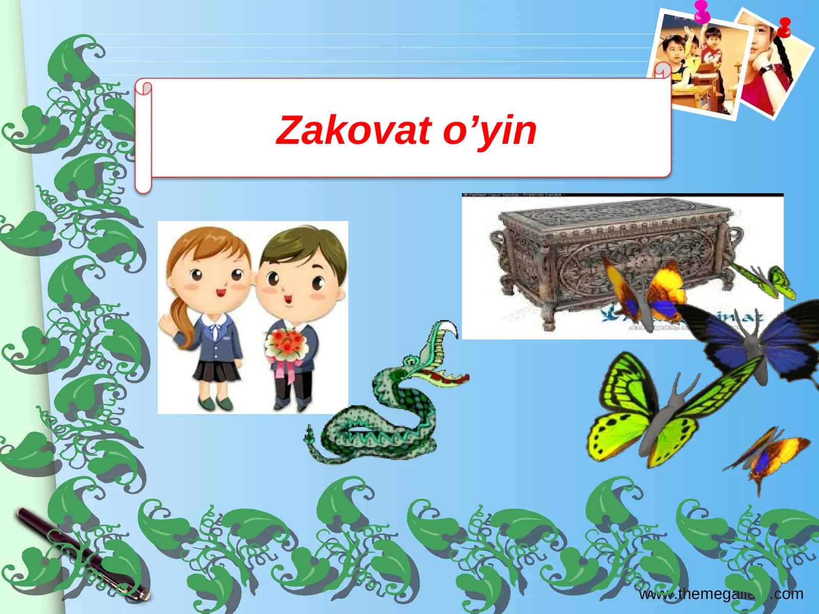 Zakovat o’yin 1