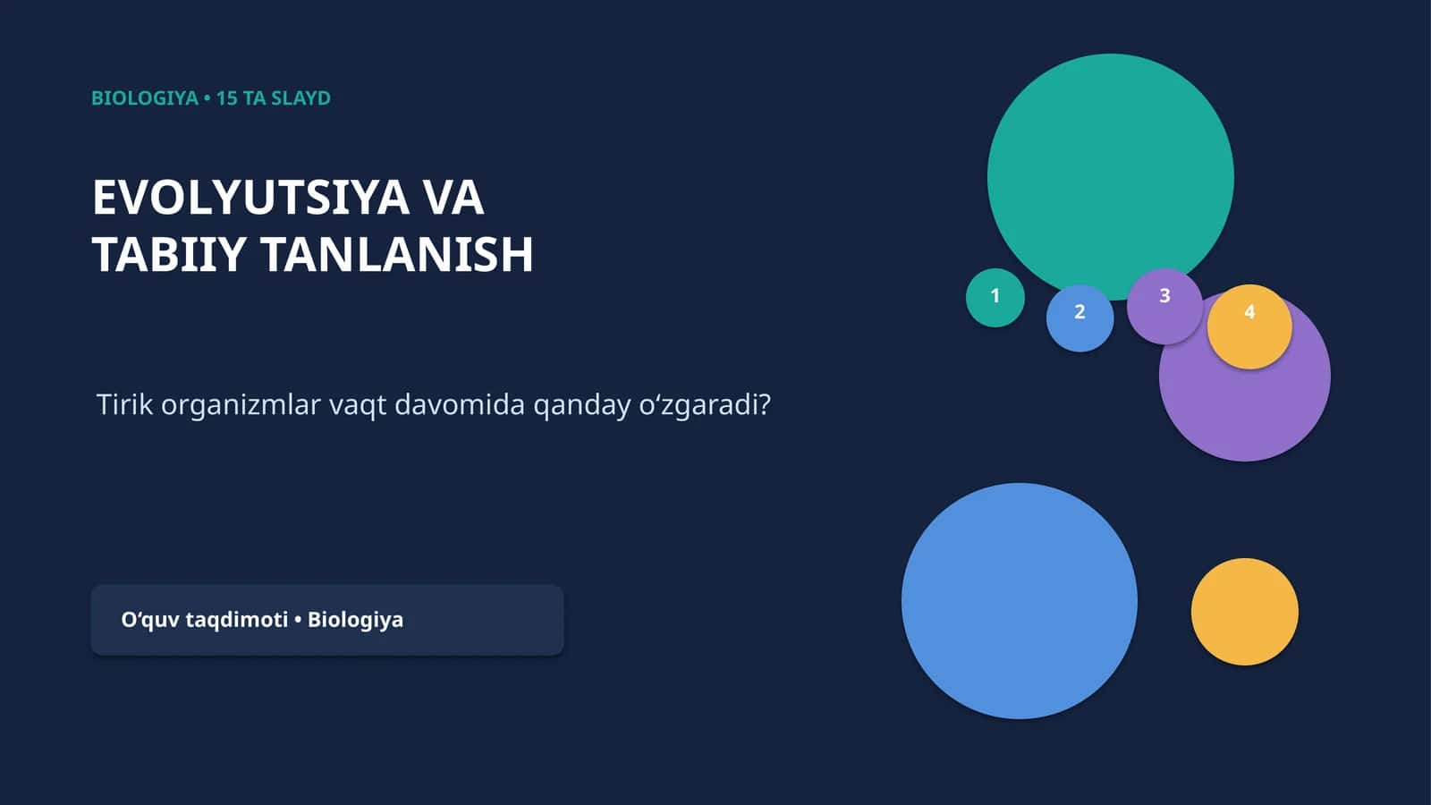 [EVOLYUTSIYA VA TABIIY TANLANISH] 1
