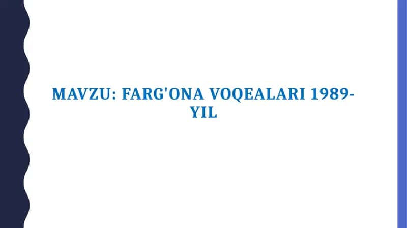 Farg'ona voqealari 1989-yil 1