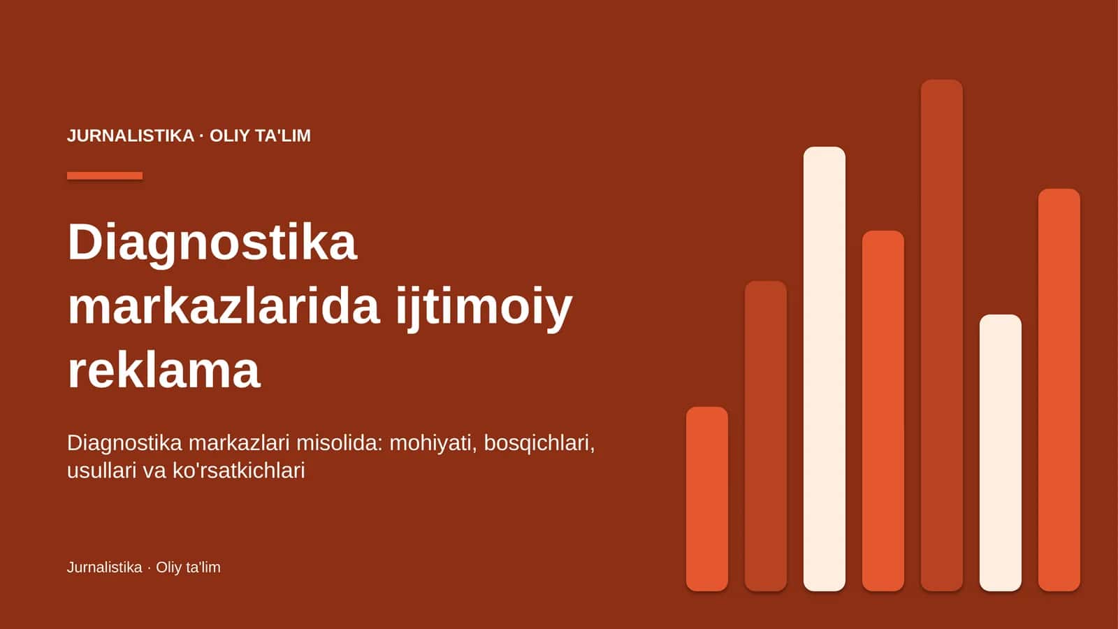Diagnostika markazlarida ijtimoiy reklama 1