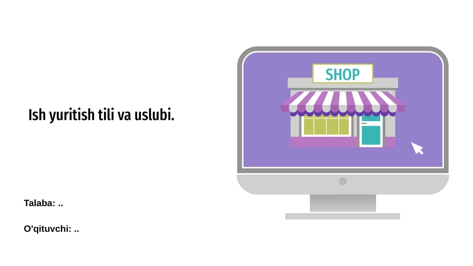Ish yuritish tili va uslubi 1