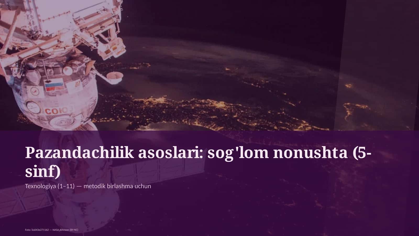 Sog'lom nonushta (5-sinf) 1