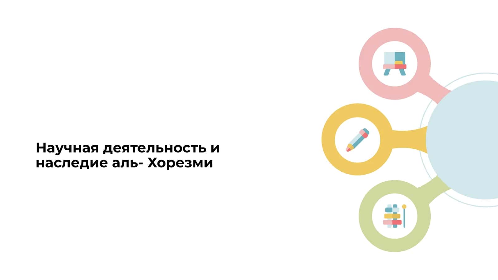 Научная деятельность и наследие аль- Хорезми 1