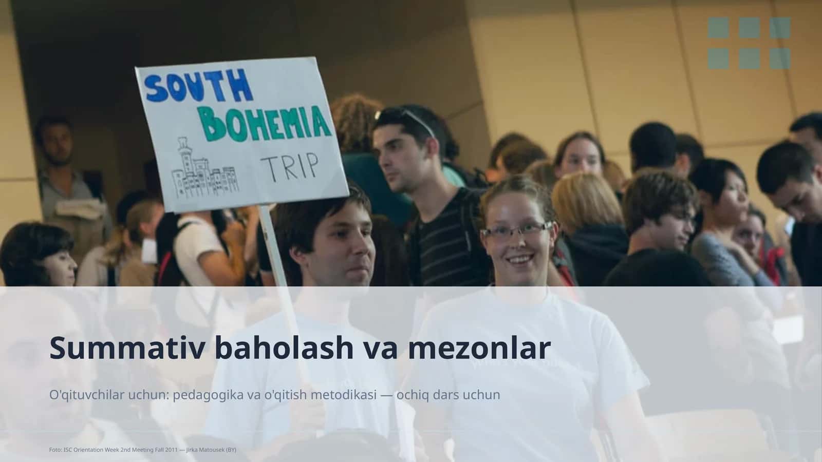 Summativ baholash va mezonlar 1