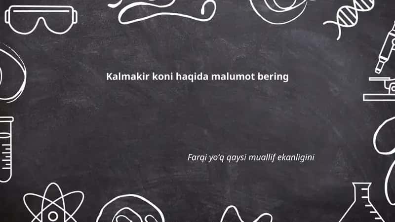 Kalmakir koni 1