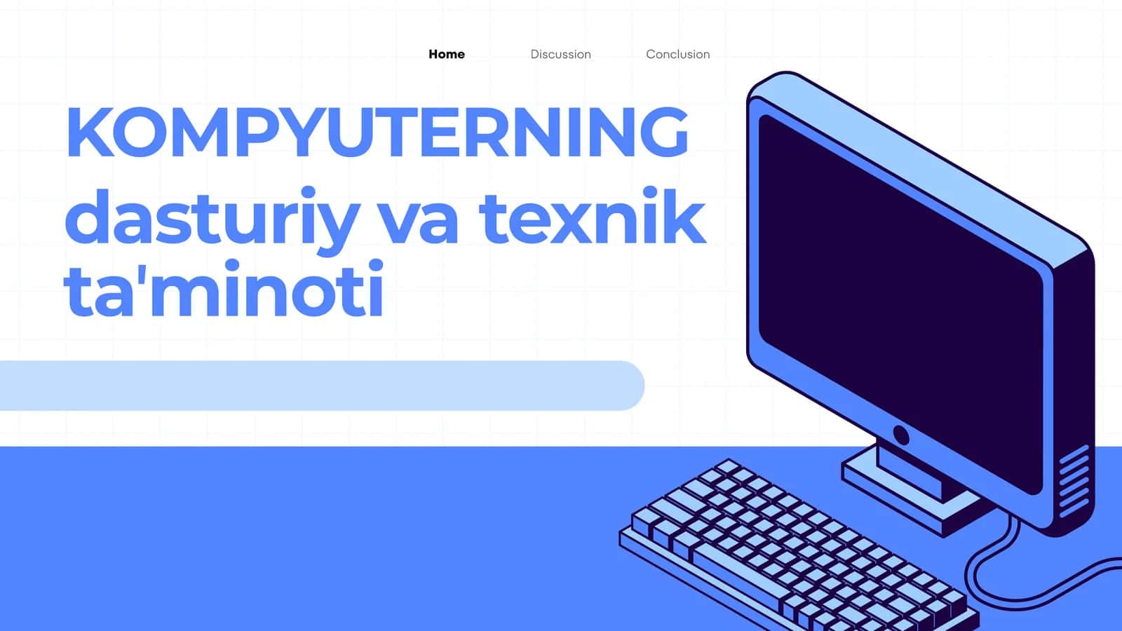 Kompyuterning dasturiy va texnik ta'minoti 1
