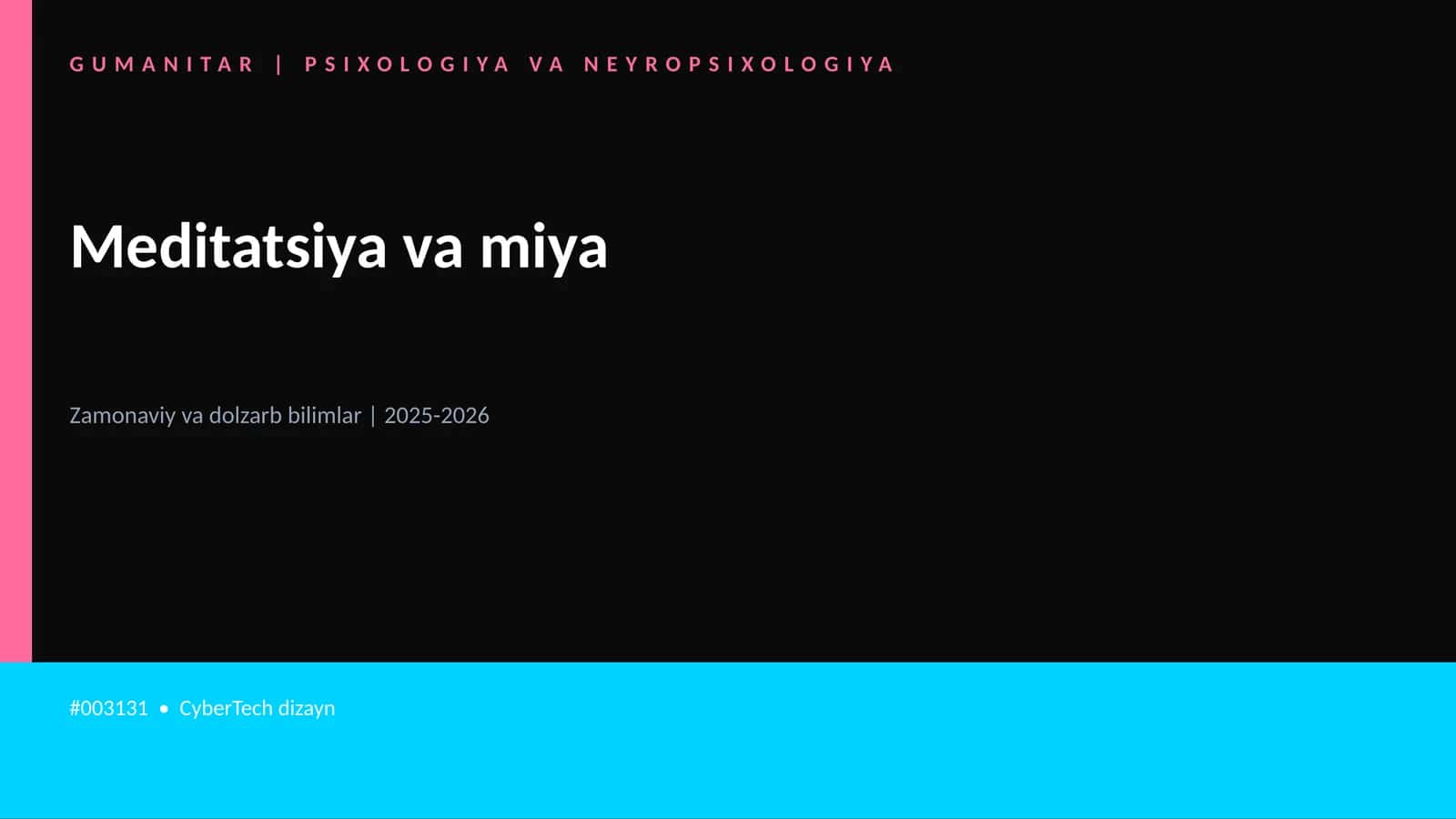 Meditatsiya va miya 1