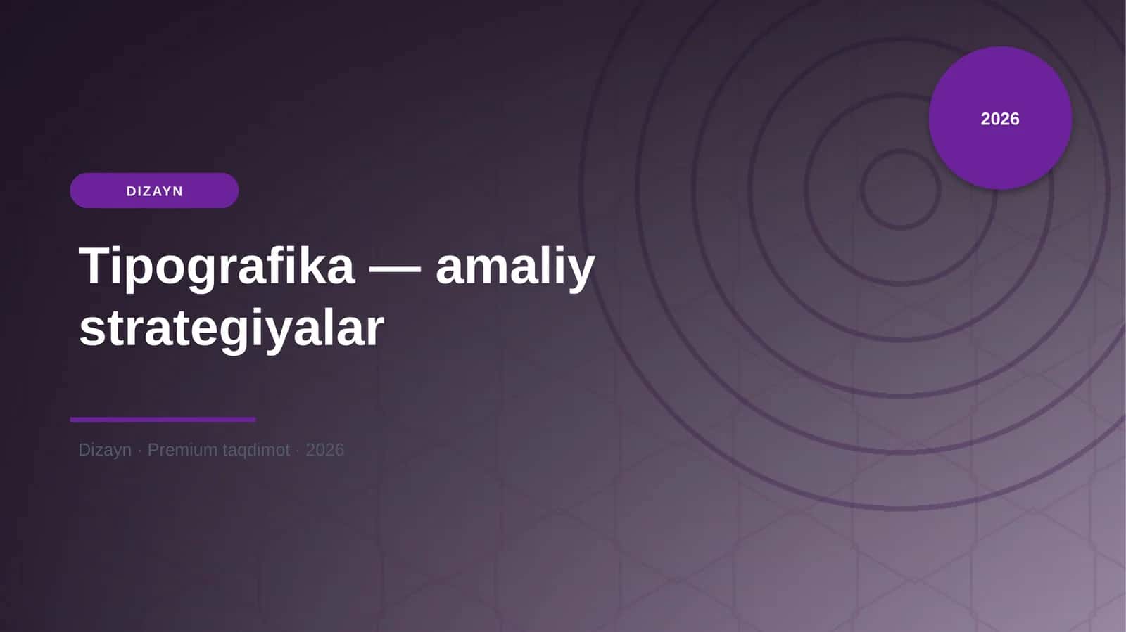 Tipografika — amaliy strategiyalar 1