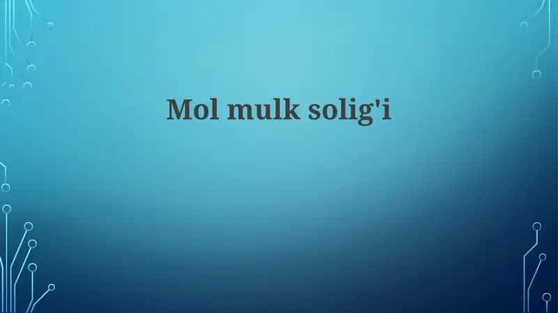 Molmulksolig'i 1