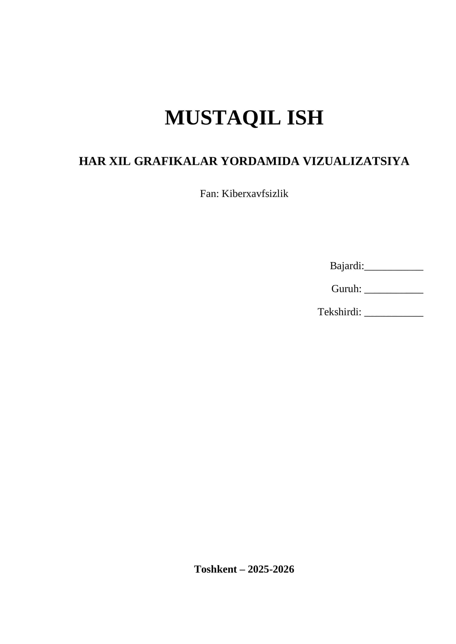 Grafik vizualizatsiya asoslari 1