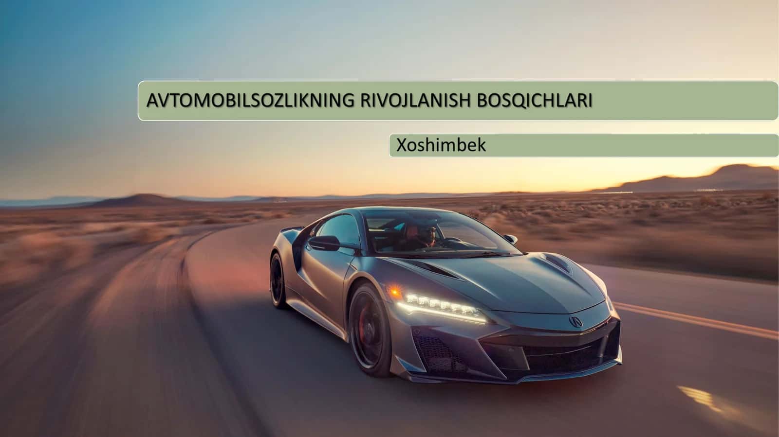 Avtomobil sanoati rivojiga katta e’tibor qaratildi 1