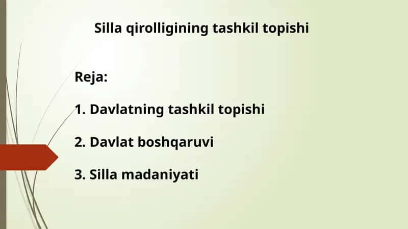 Sillaqirolligining tashkil topishi 1