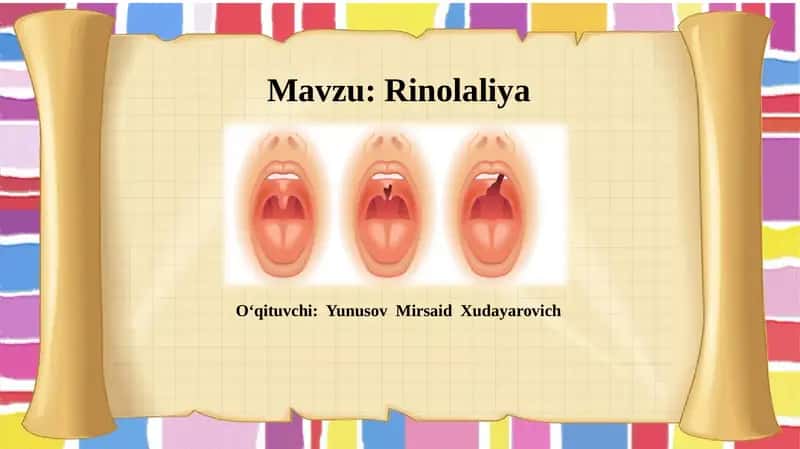 Rinolaliya 1