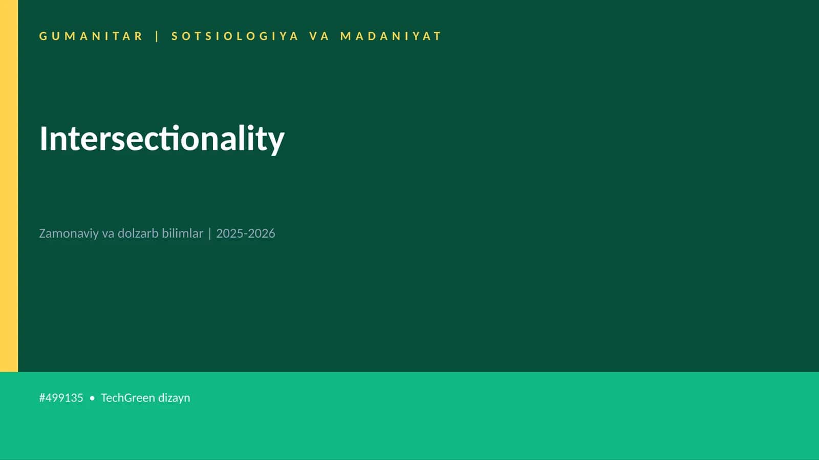 Intersectionality 1