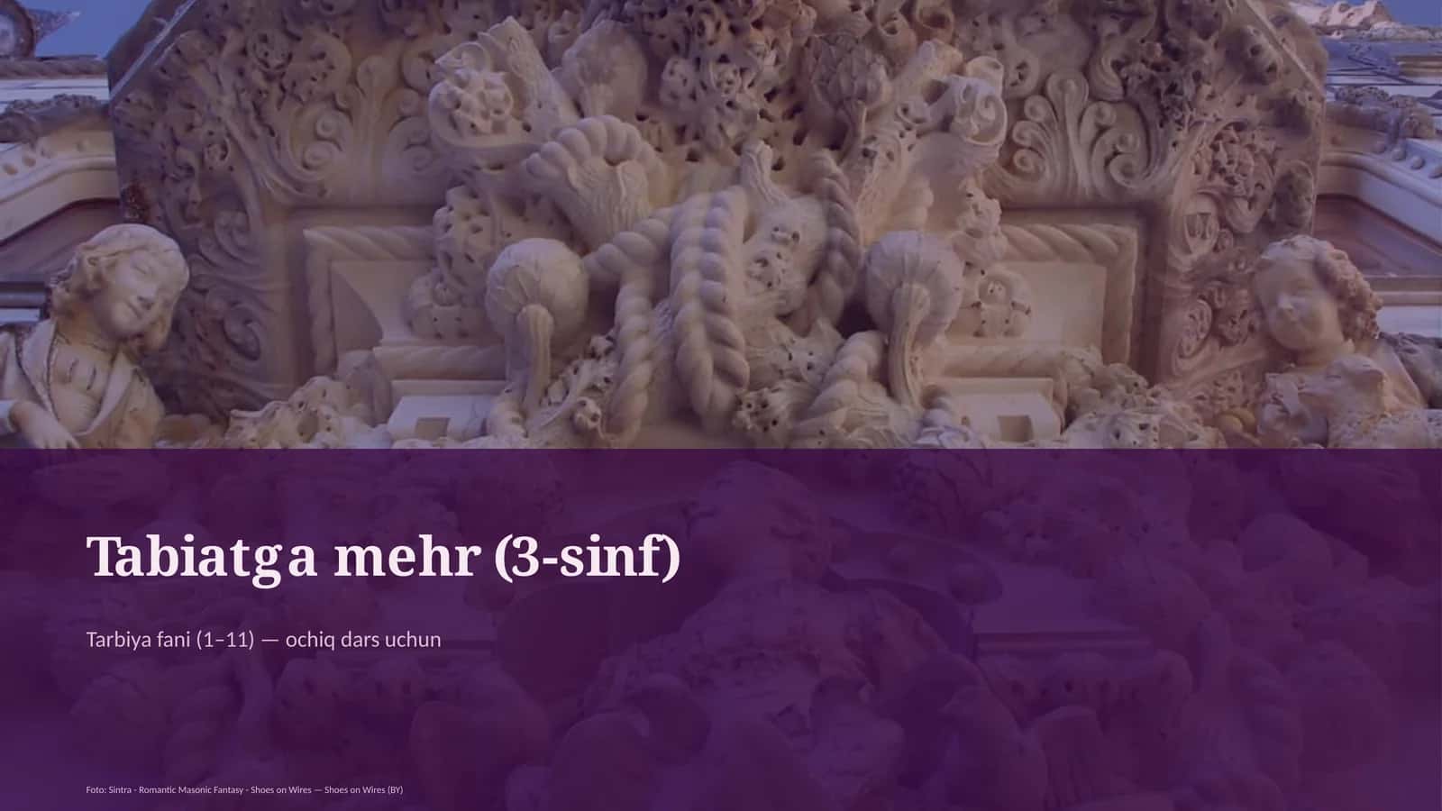 Tabiatga mehr (3-sinf) 1