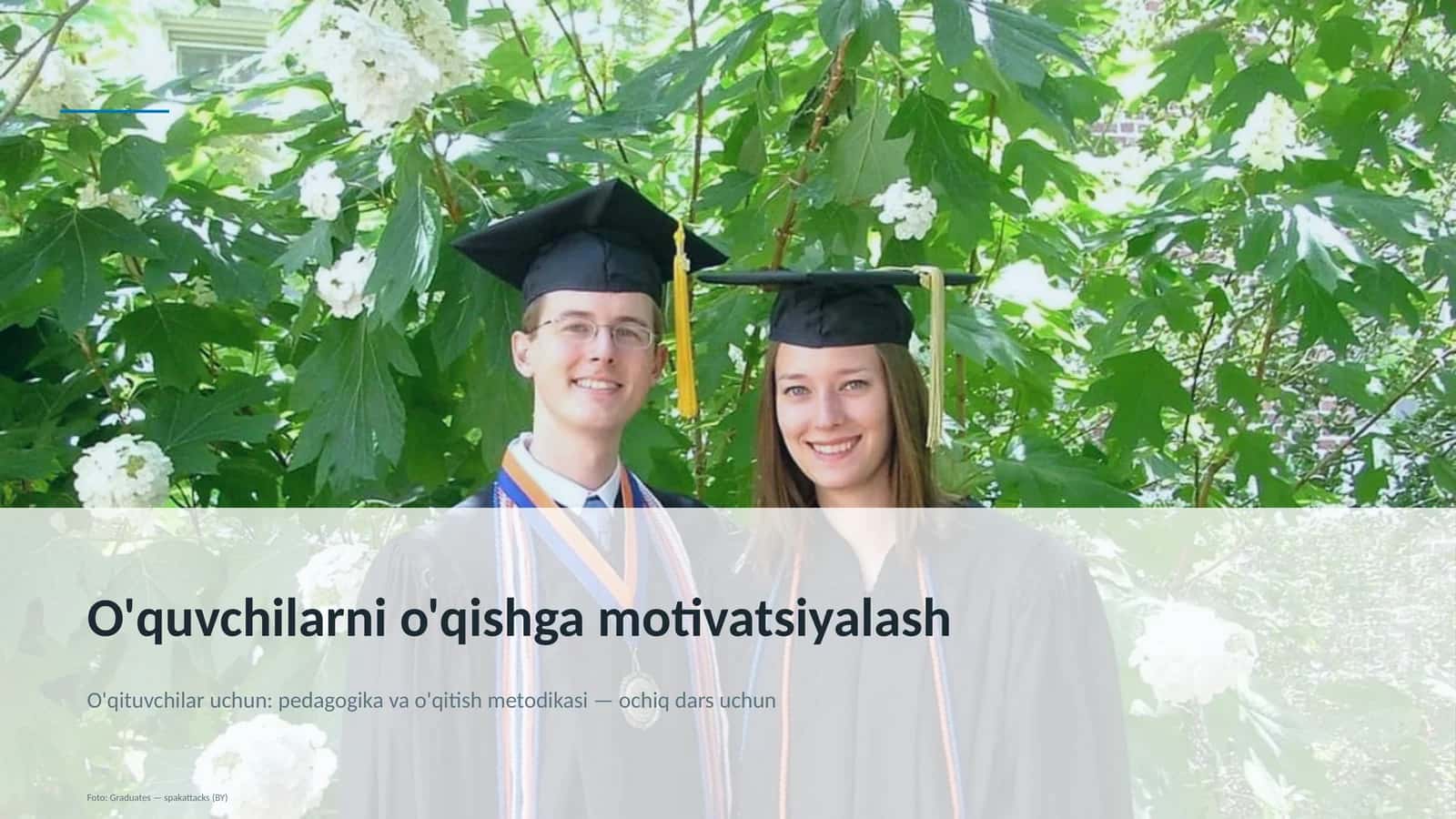 O'quvchilarni o'qishga motivatsiyalash 1